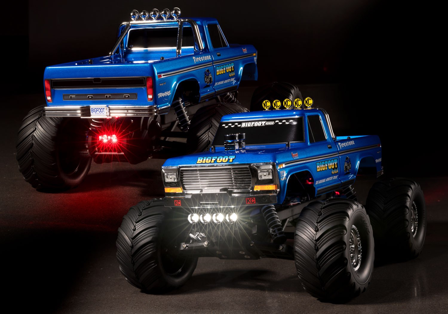 Радиоуправляемые монстр трак Traxxas BIGFOOT® No. 1 TRA36034-1 Купить с  доставкой